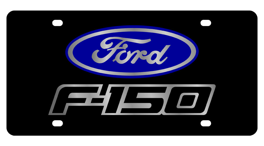 2009 Ford F-150 Carbon Steel License Plate