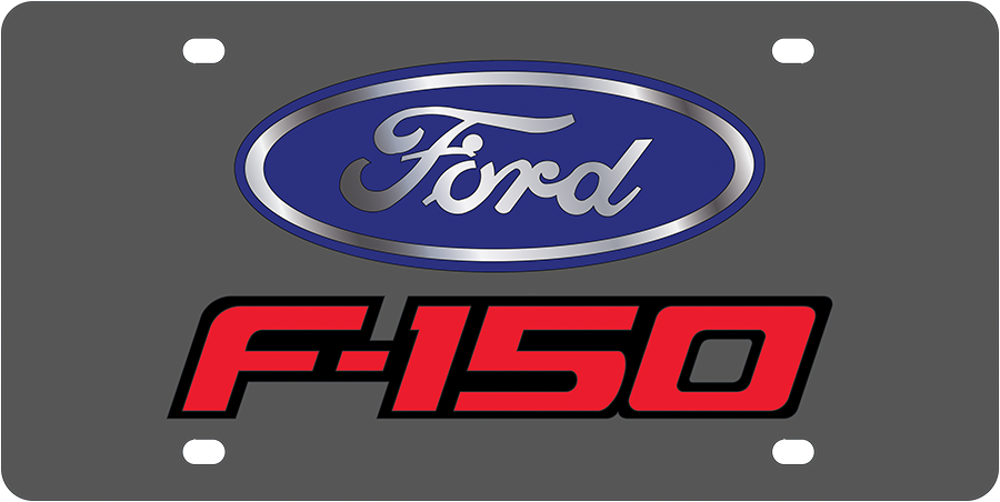 2009 Ford F-150 Carbon Steel License Plate