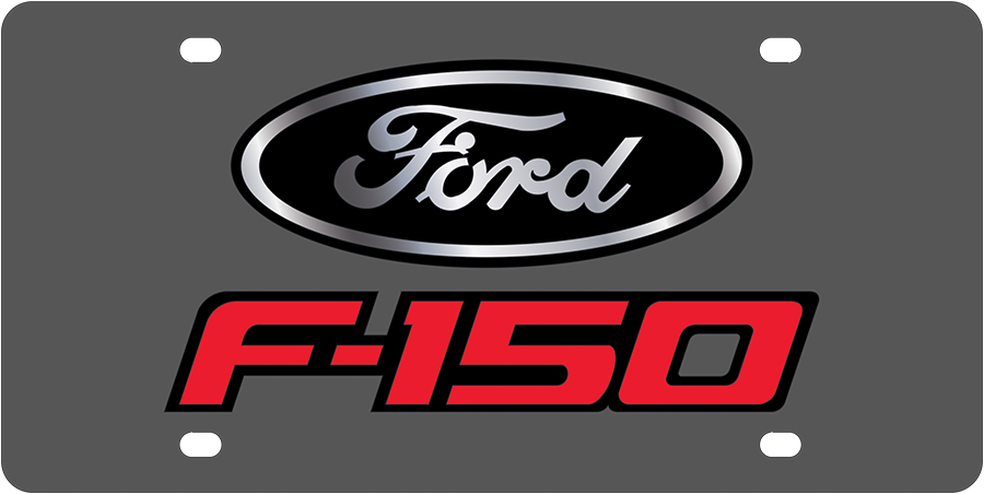 2009 Ford F-150 Carbon Steel License Plate
