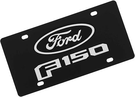 2015 Ford F150 Carbon Steel License Plate