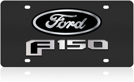 2015 Ford F150 Carbon Steel License Plate