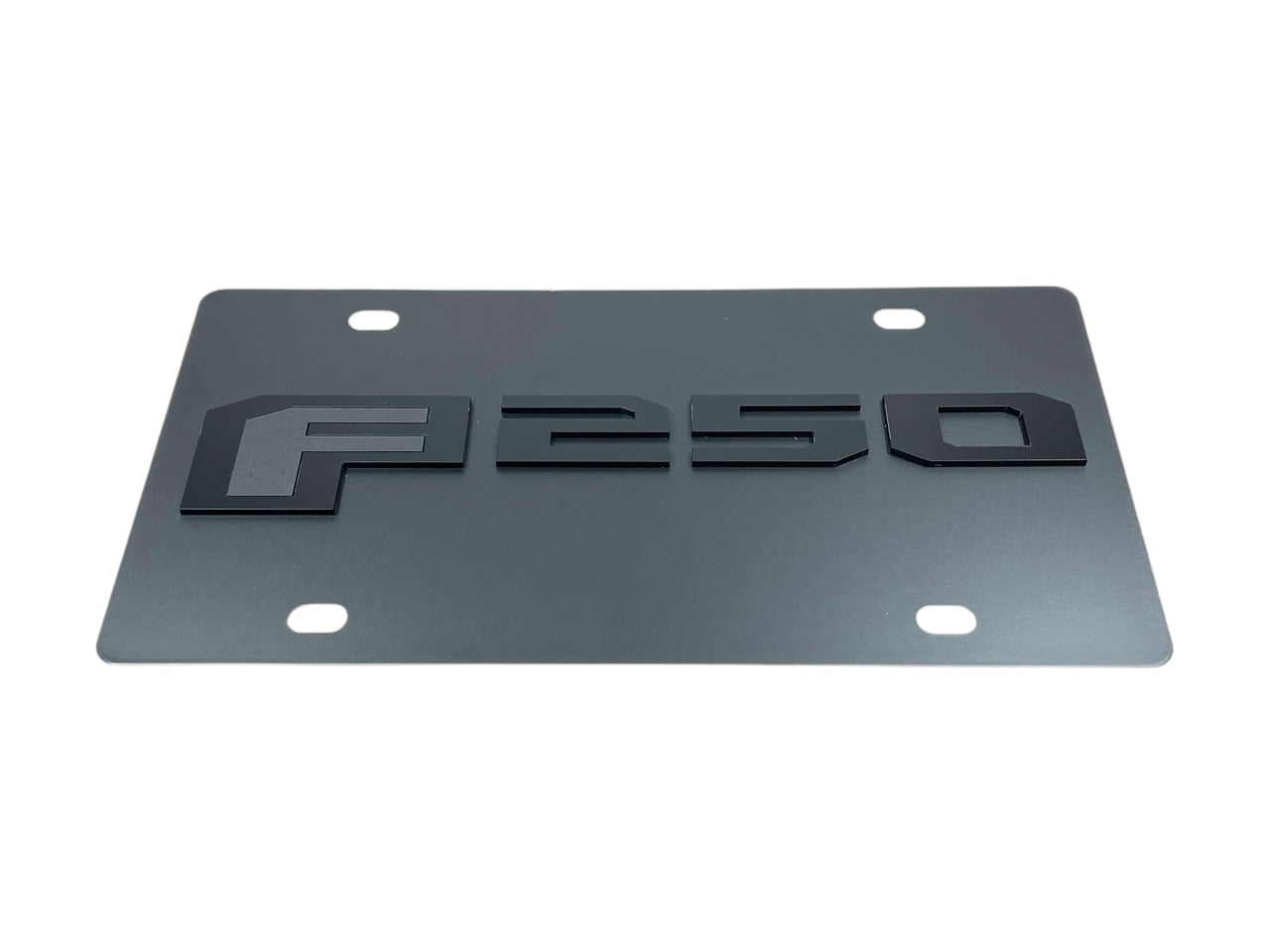 2017 Ford F-250 Carbon Steel License Plate