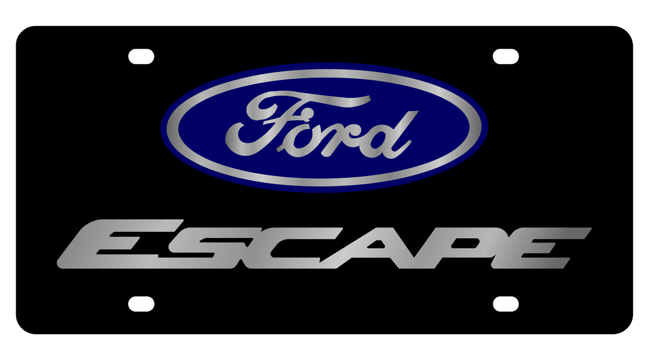 Ford Escape Carbon Steel License Plate