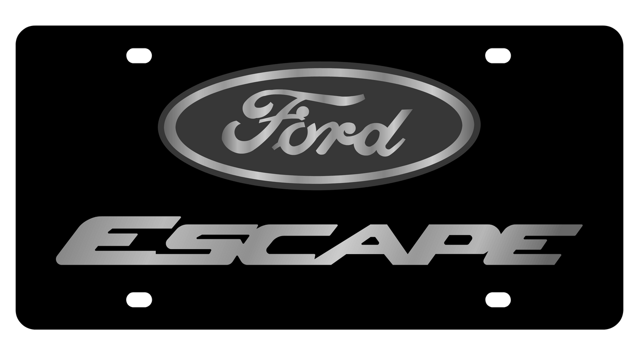 Ford Escape Carbon Steel License Plate