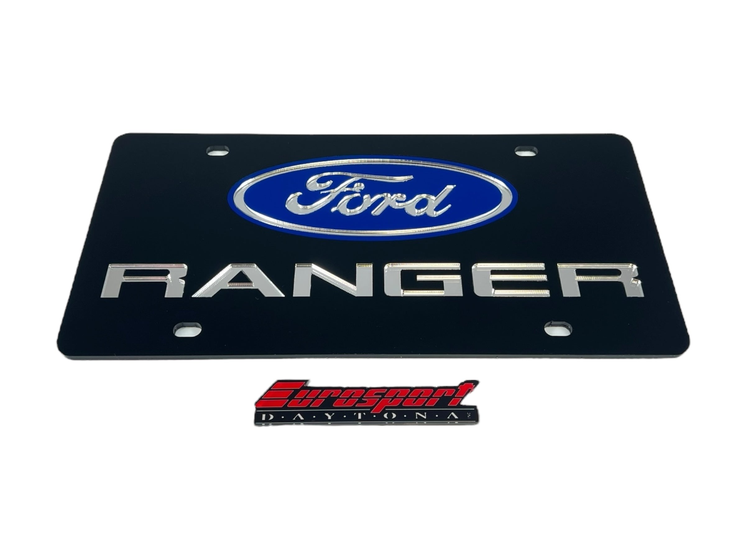 2019 Ford Ranger Carbon Steel License Plate