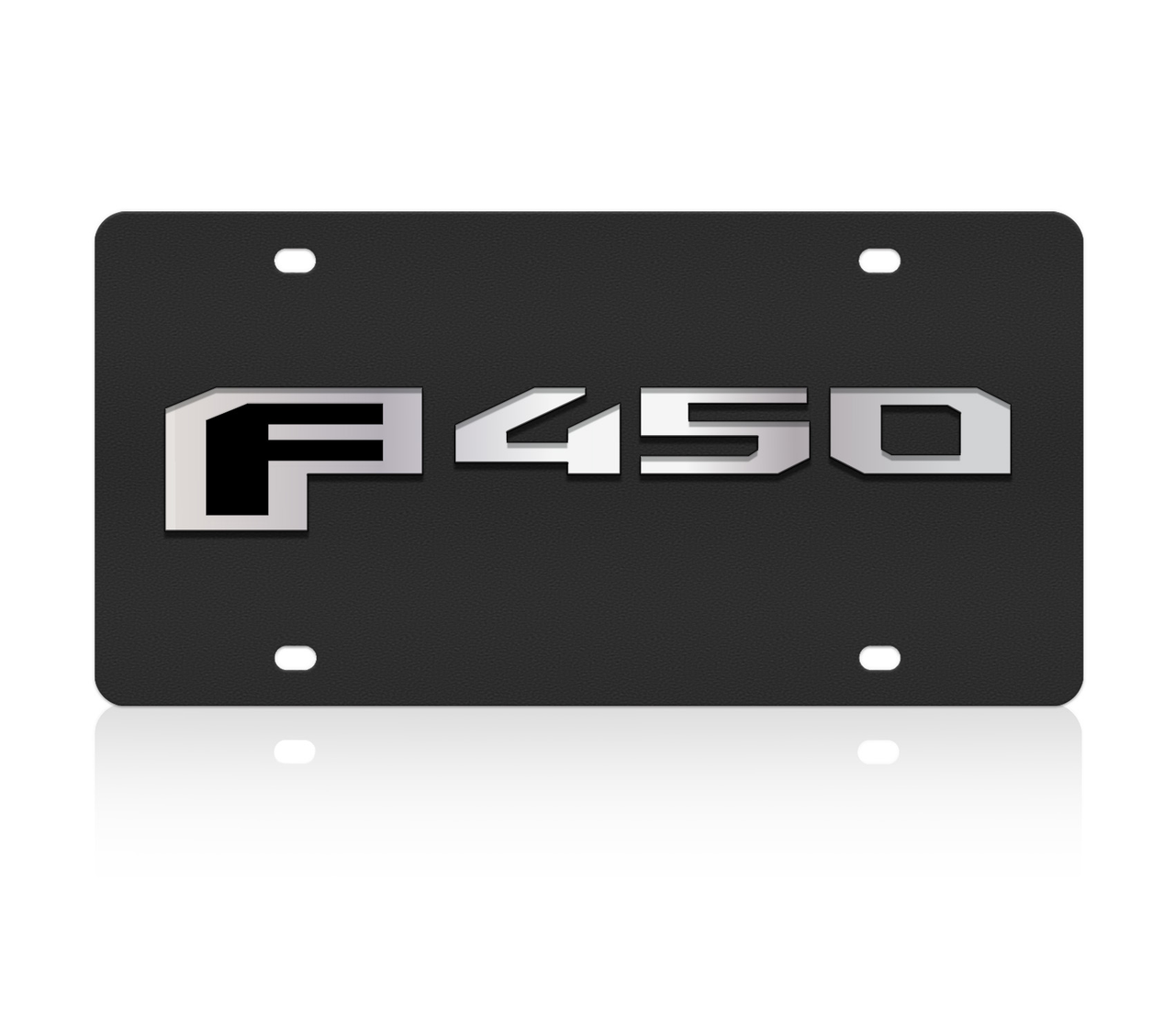 2015 Ford F-450 Carbon Steel License Plate