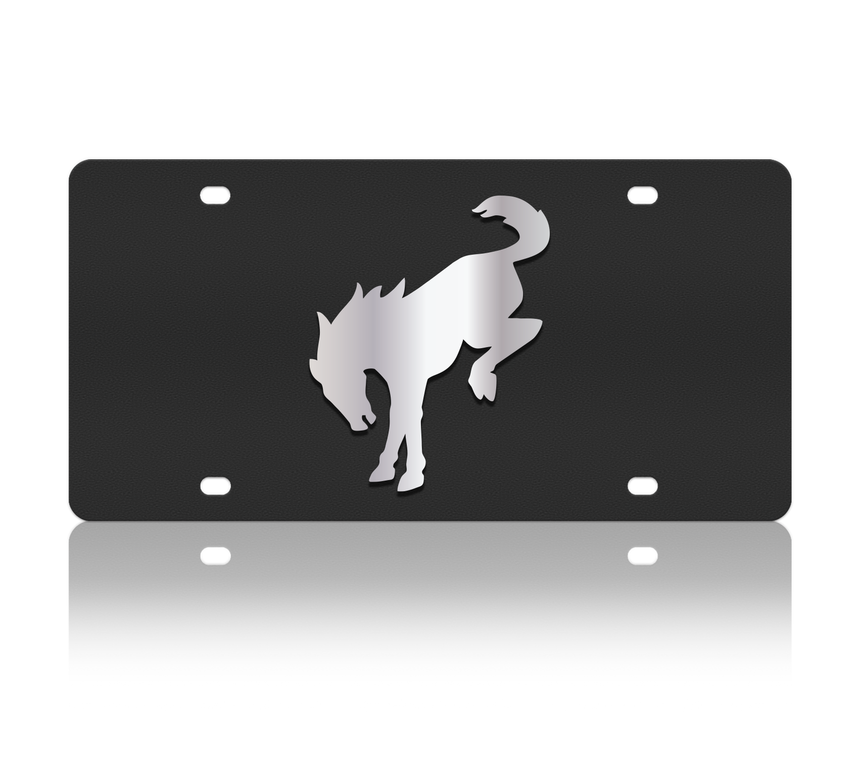 Ford Bronco Carbon Steel License Plate Frame