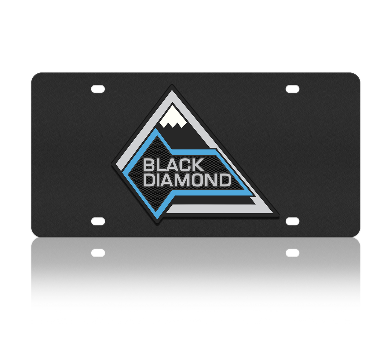 Ford Bronco Black Diamond Carbon Steel License Plate