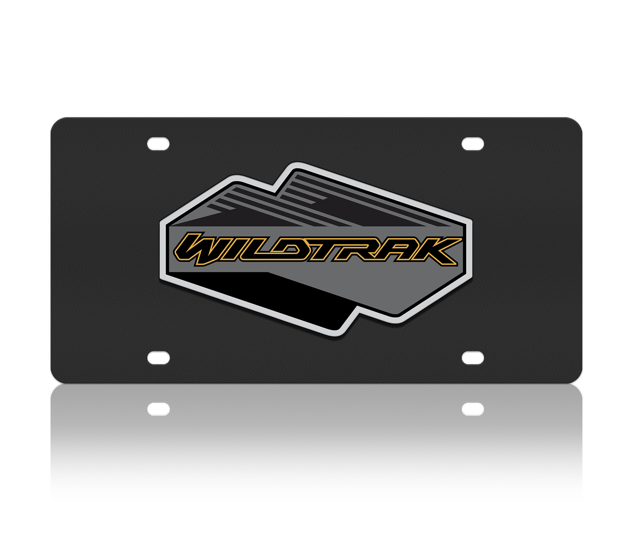 Ford Bronco Wildtrak Carbon Steel License Plate