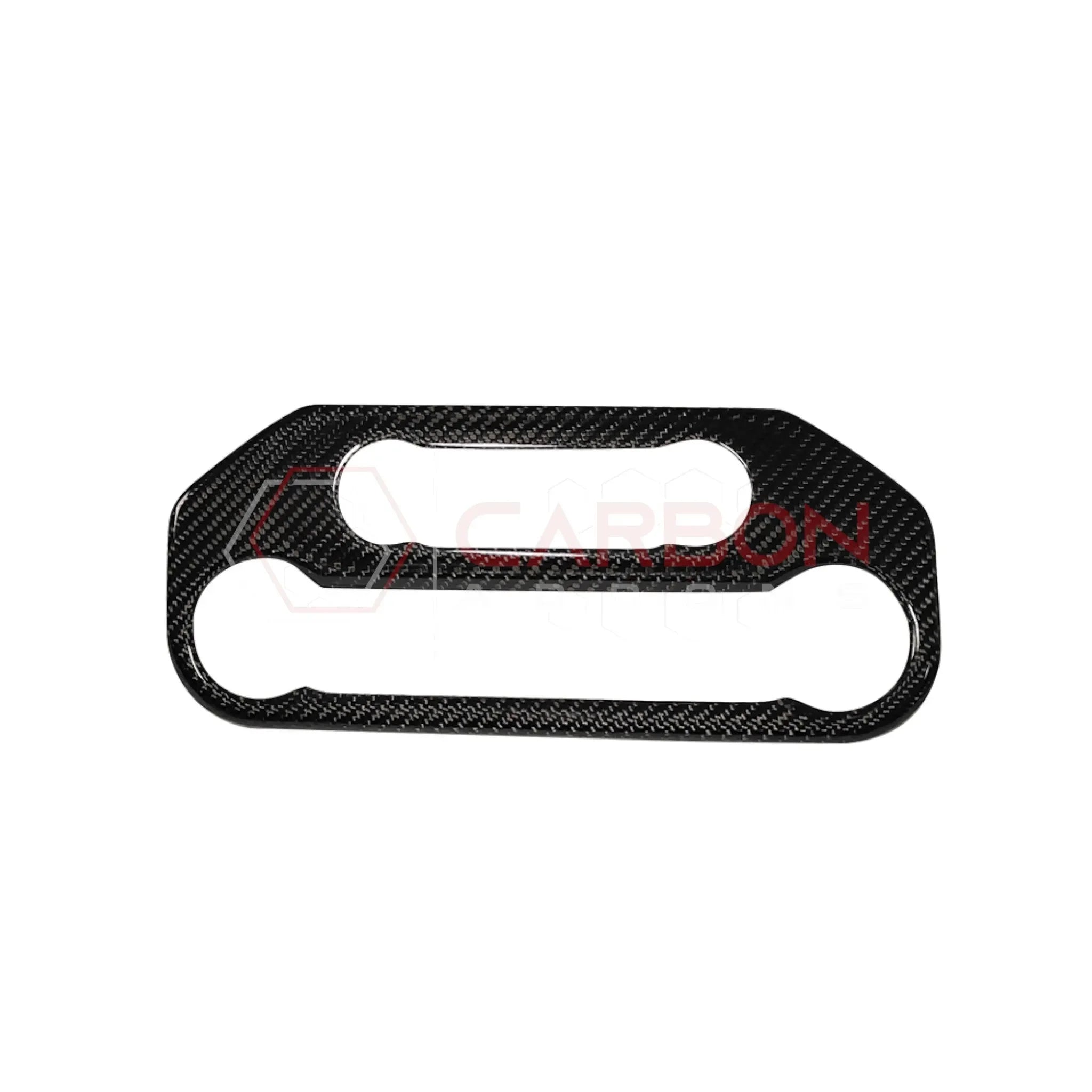 Real Carbon Fiber Radio & AC Control Panel Cover For 2021+ Ford Bronco