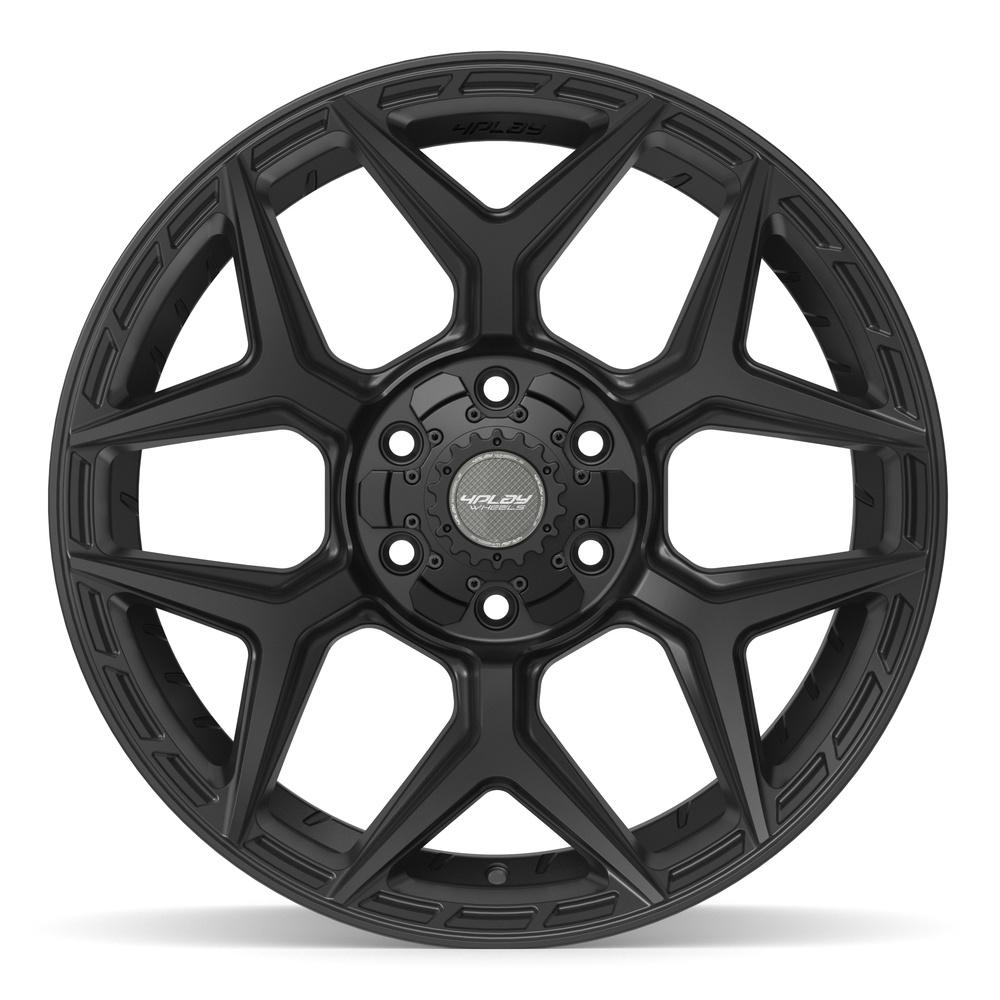 Set of 4 4Play 4P06 20x10 Satin Black wheel, 6x135/6x139.7, -18mm offset