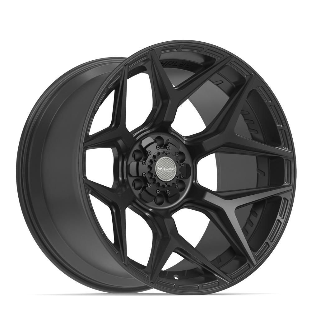 4Play 4P06 22x12 Satin Black wheel, 6x135/6x139.7, -44mm offset