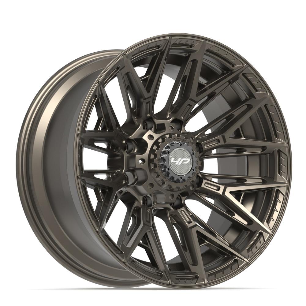 4Play 4P40 20x10 Satin Bronze wheel, 8x180, -18mm offset