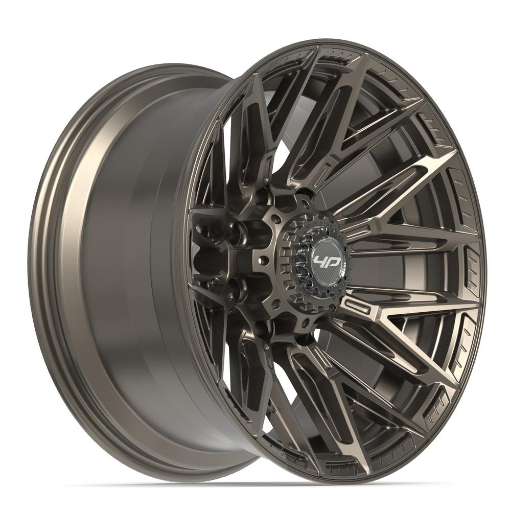 4Play 4P40 20x10 Satin Bronze wheel, 8x180, -18mm offset