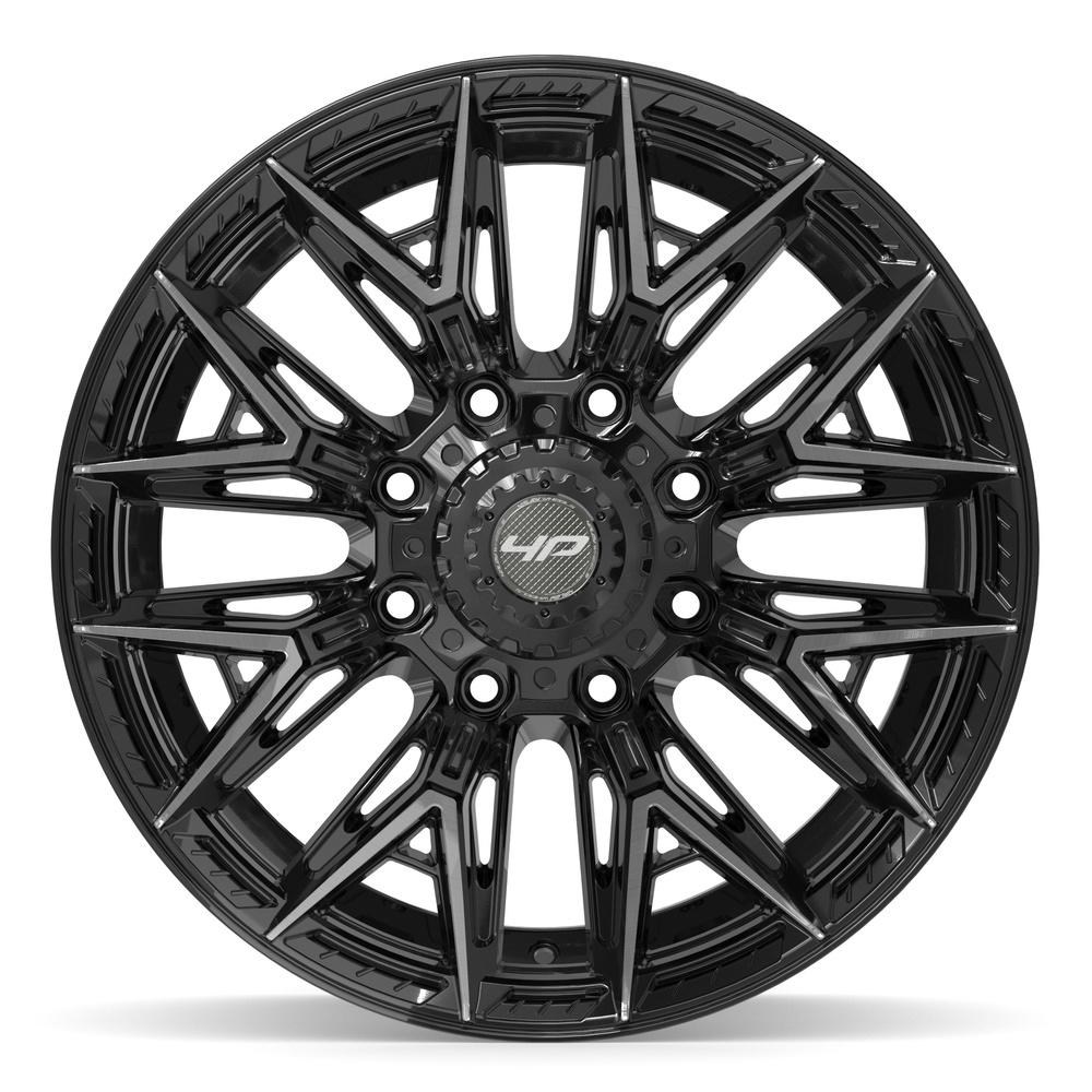 4Play 4P40 20x10 Gloss Black Brushed with Tinted Clear wheel, 8x165.1, -18mm offset