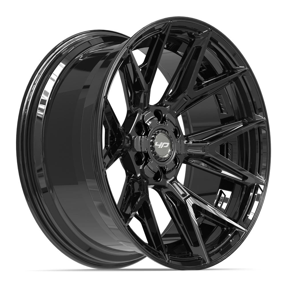 Set of 4 4Play 4P40 22x10 Gloss Black wheel, 6x135/6x139.7, -18mm offset