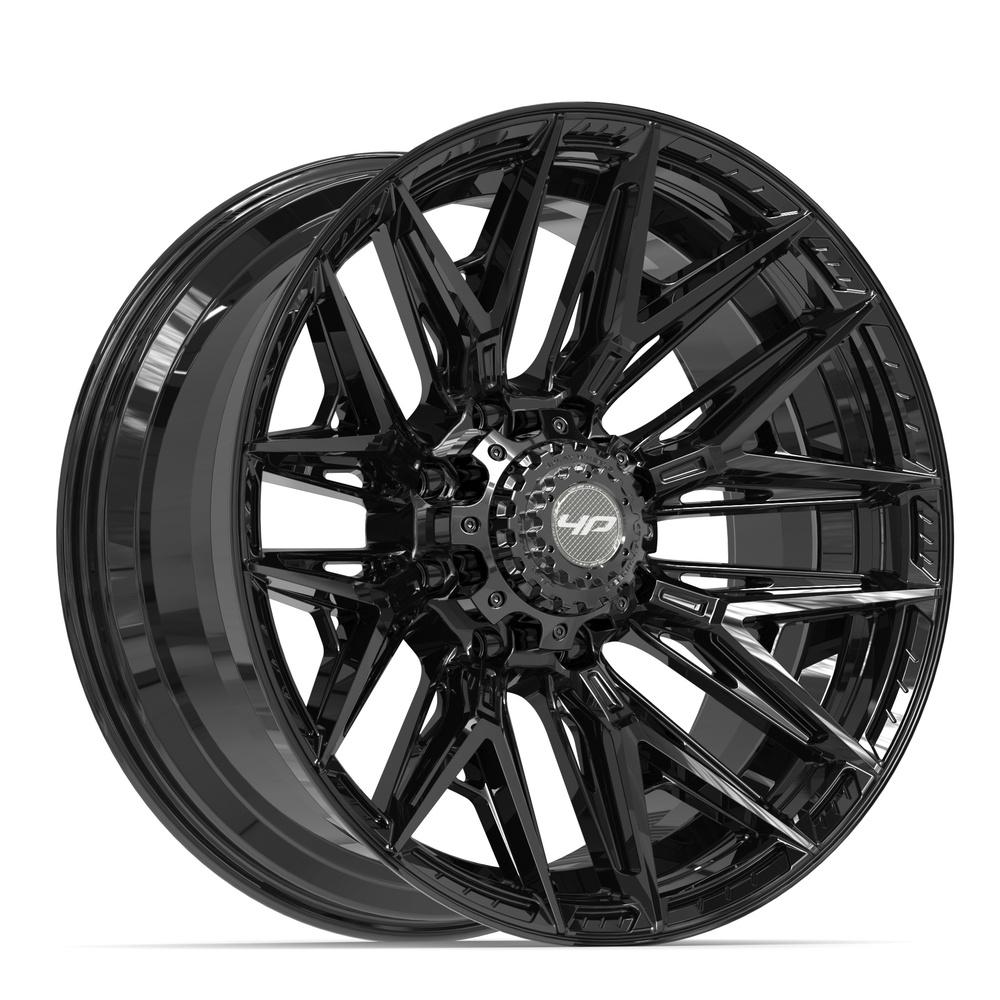 4Play 4P40 22x10 Gloss Black wheel, 8x180, -18mm offset