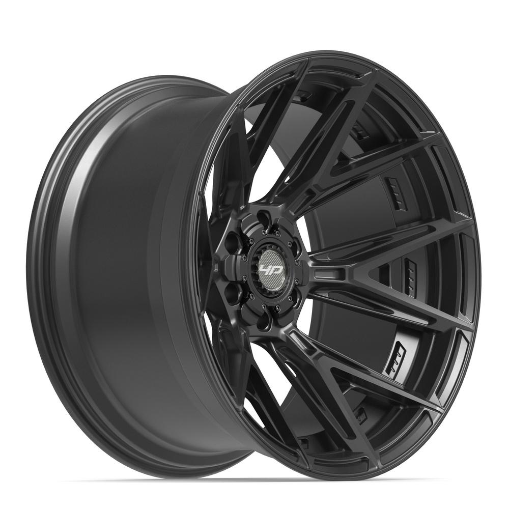 Set of 4 4Play 4P40 22x12 Satin Black wheel, 6x135/6x139.7, -44mm offset