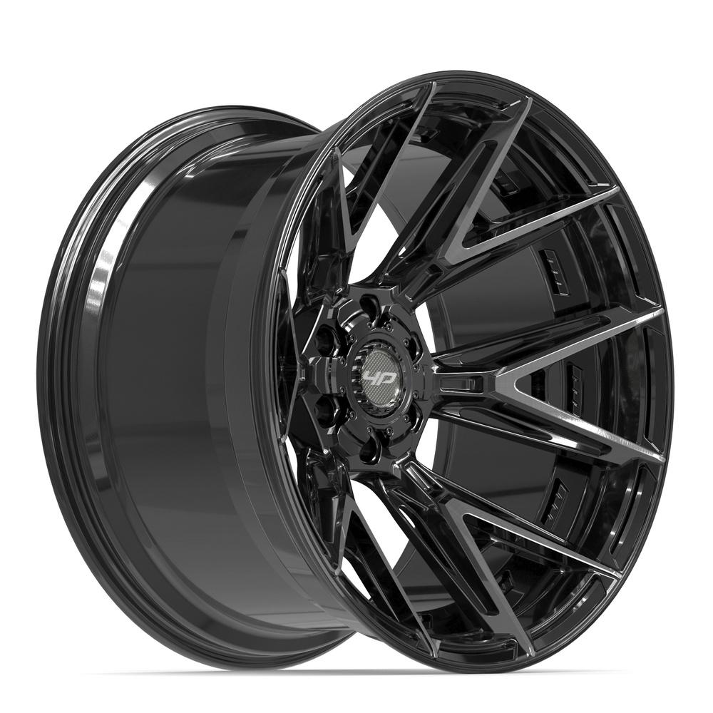 4Play 4P40 22x12 Gloss Black Brushed with Tinted Clear wheel, 6x135/6x139.7, -44mm offset