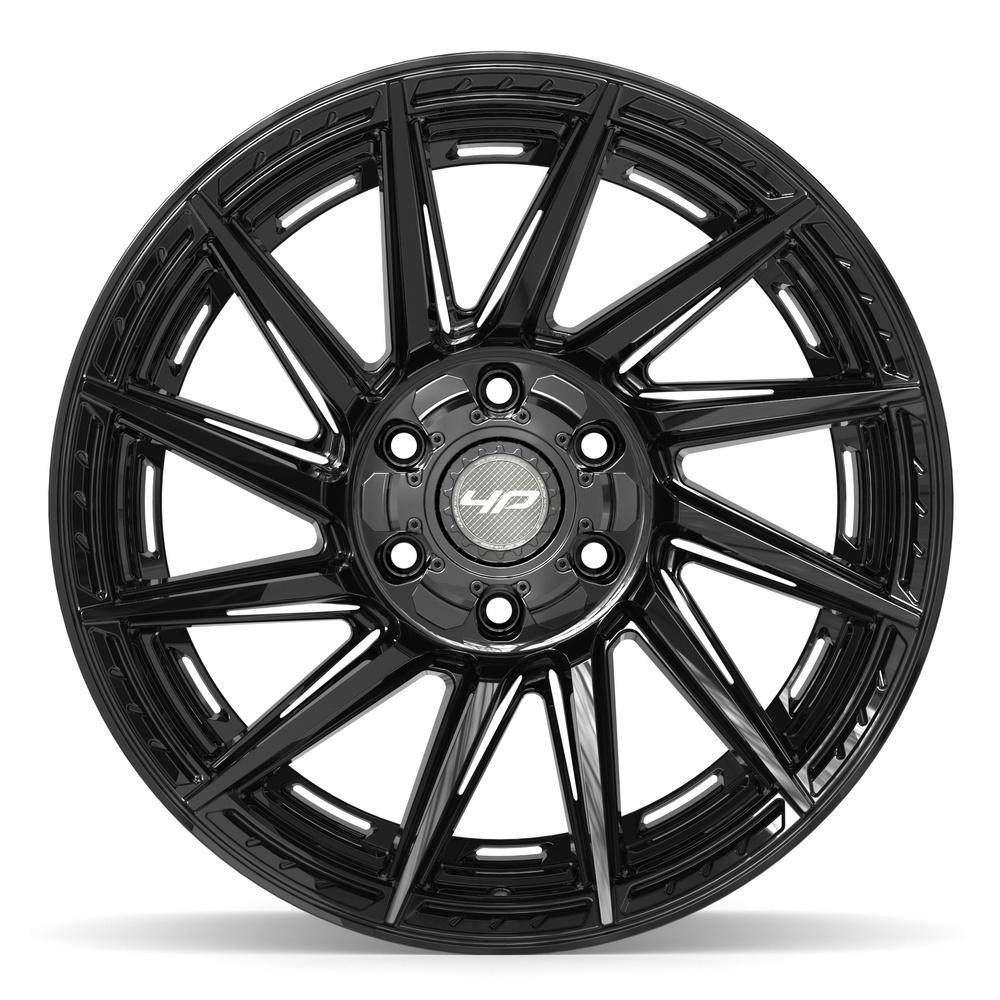 Set of 4 4Play 4P42 20x10 Gloss Black wheel, 6x135/6x139.7, -18mm offset
