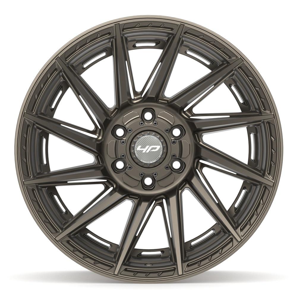 Set of 4 4Play 4P42 20x10 Satin Bronze wheel, 6x135/6x139.7, -18mm offset
