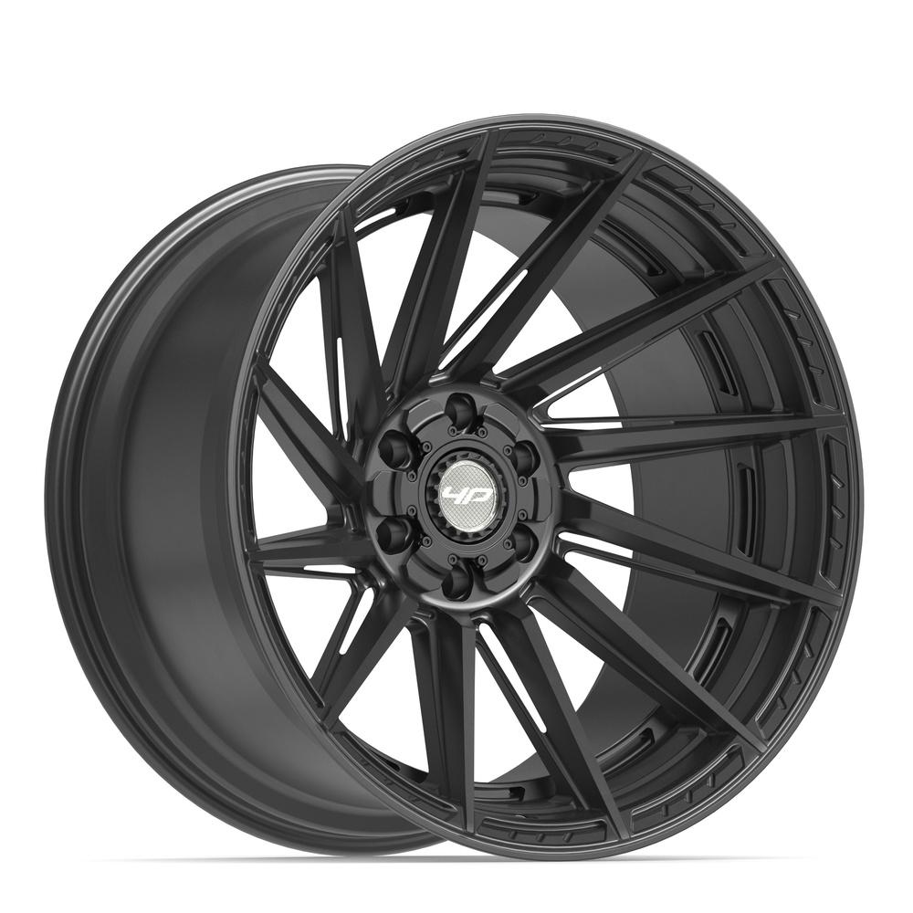 Set of 4 4Play 4P42 22x12 Satin Black wheel, 6x135/6x139.7, -44mm offset