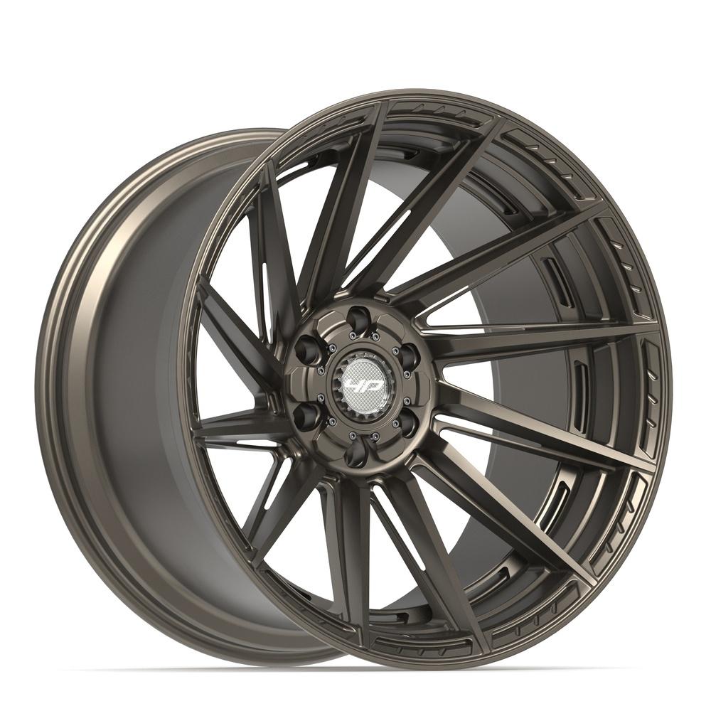 Set of 4 4Play 4P42 22x12 Satin Bronze wheel, 6x135/6x139.7, -44mm offset