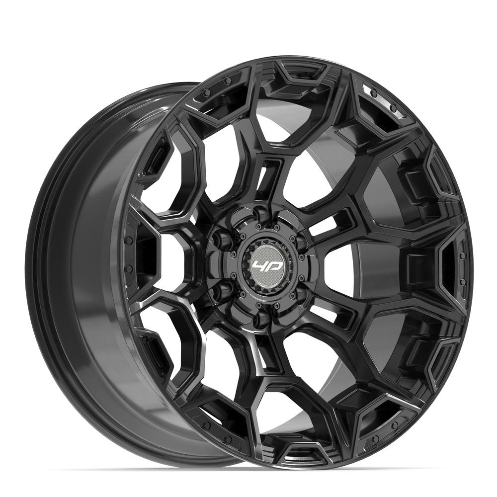 Set of 4 4Play 4P43 20x10 Gloss Black wheel, 6x135/6x139.7, -18mm offset