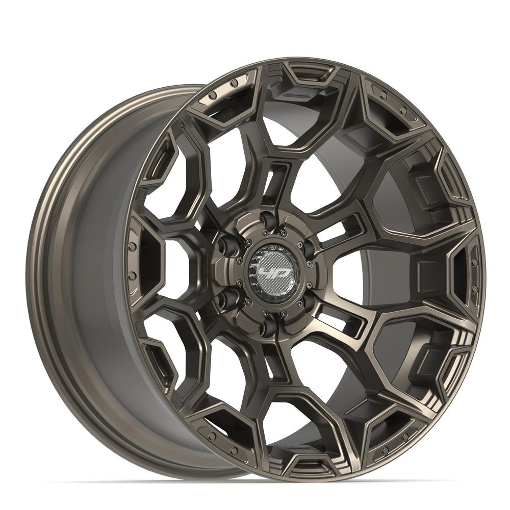 4Play 4P43 20x10 Satin Bronze wheel, 6x135/6x139.7, -18mm offset