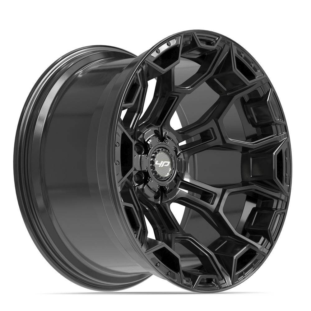 Set of 4 4Play 4P43 22x12 Gloss Black wheel, 6x135/6x139.7, -44mm offset