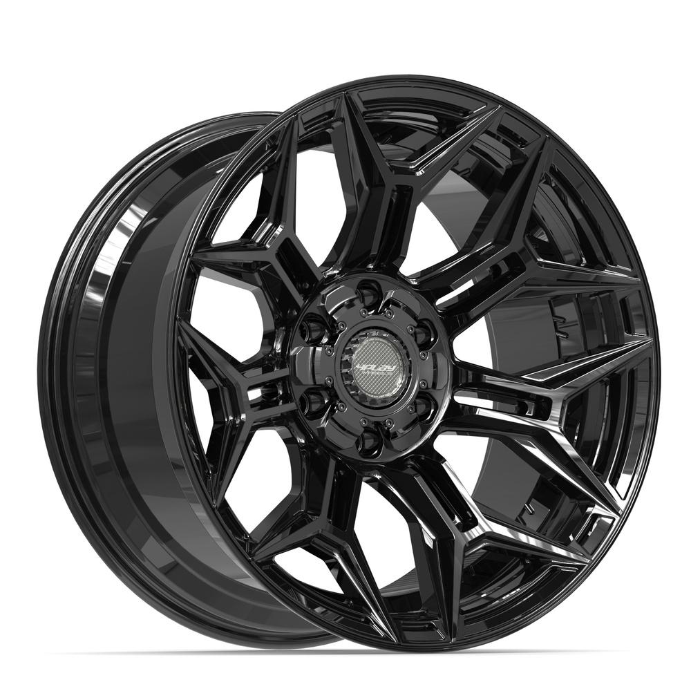 Set of 4 4Play 4P44 20x10 Gloss Black wheel, 6x135/6x139.7, -18mm offset