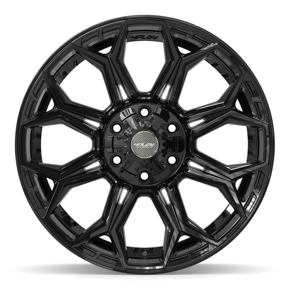 4Play 4P83 24x12 Gloss Black wheel, 6x135/6x139.7, -44mm offset