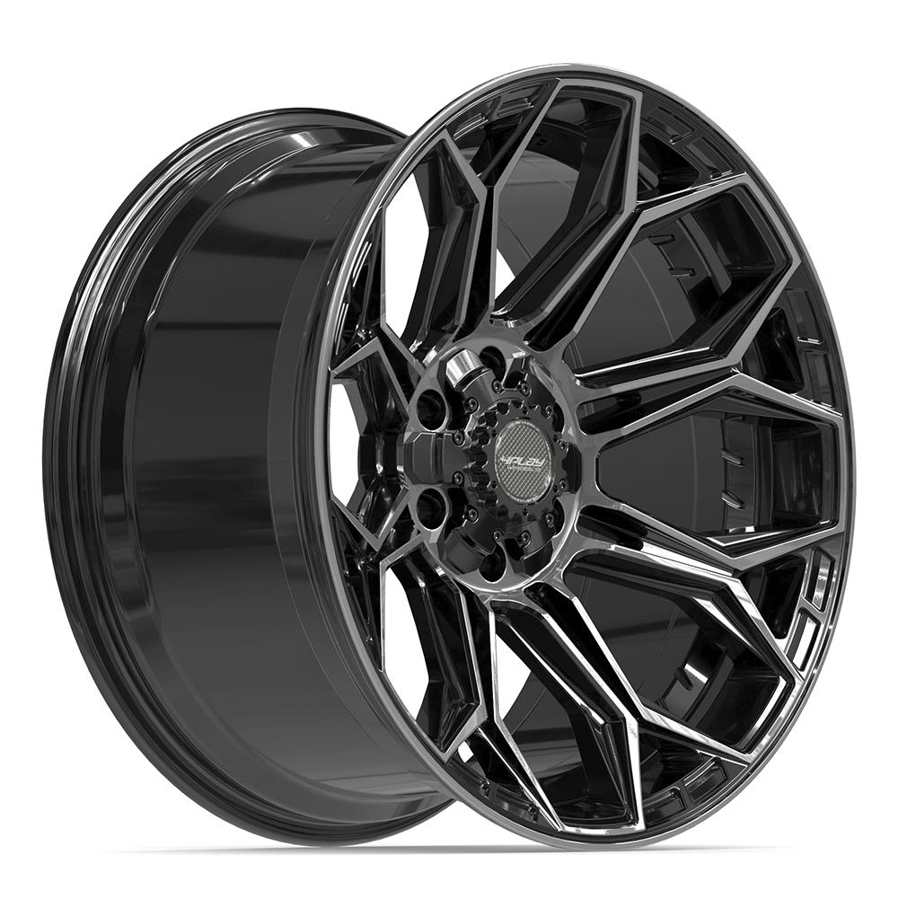 4Play 4P83 20x10 Gloss Black Brushed with Tinted Clear wheel, 6x135/6x139.7, -18mm offset