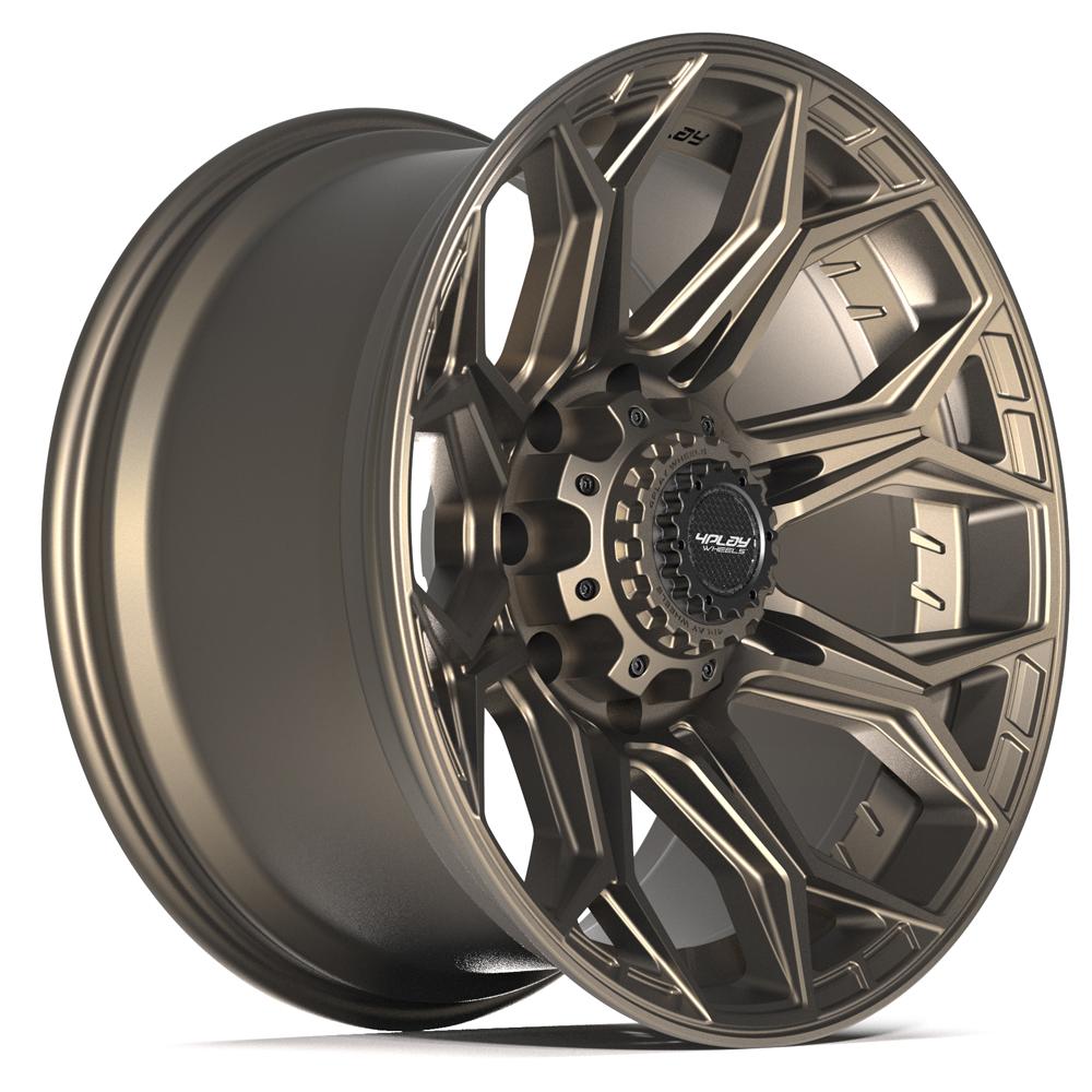 4Play 4P83 20x10 Satin Bronze wheel, 8x170, -18mm offset