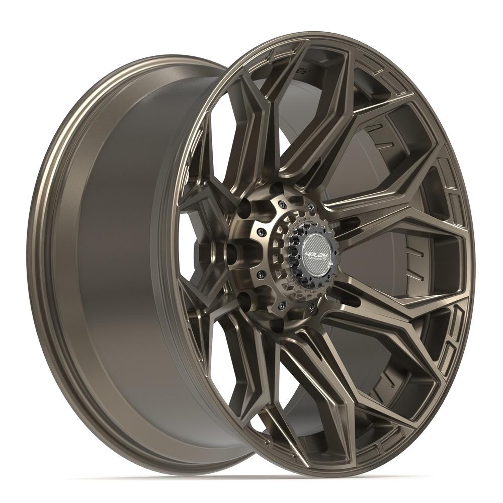 4Play 4P83 20x10 Satin Bronze wheel, 8x180, -18mm offset