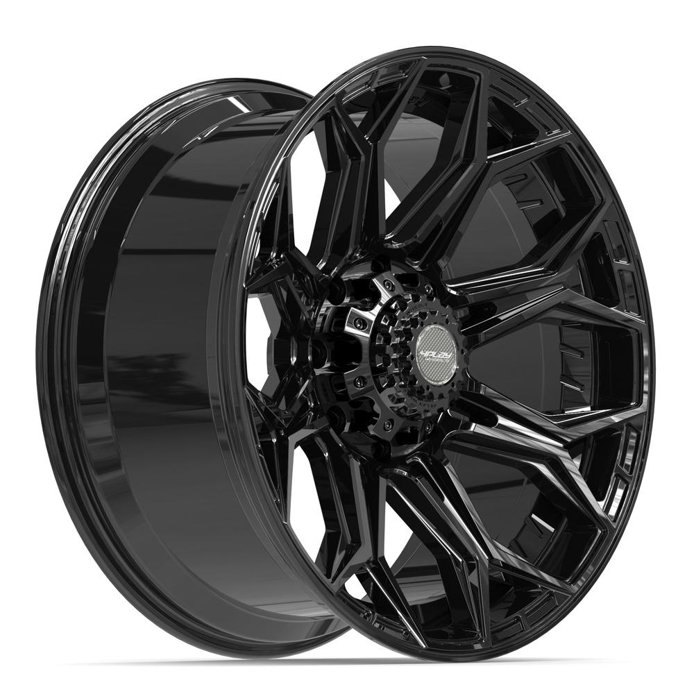 Set of 4 4Play 4P83 22x10 Gloss Black wheel, 8x170, -18mm offset