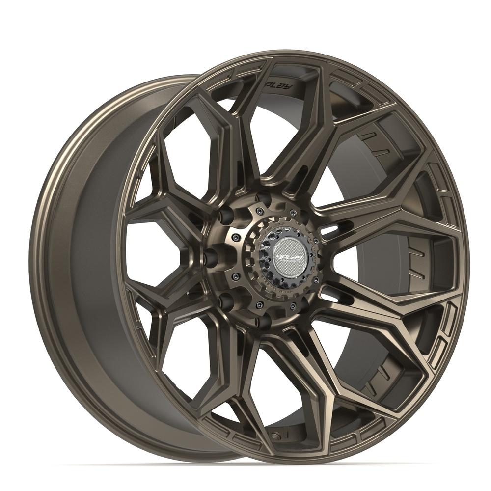 4Play 4P83 22x10 Satin Bronze wheel, 8x170, -18mm offset