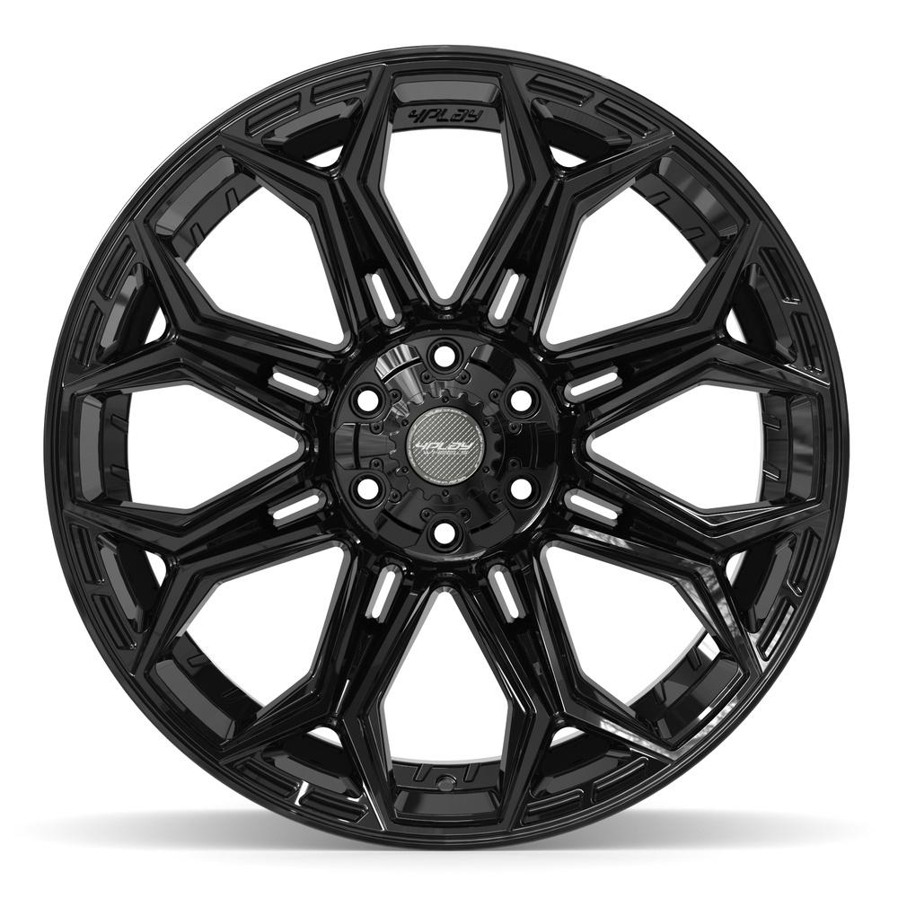 4Play 4P83 22x12 Gloss Black wheel, 6x135/6x139.7, -44mm offset