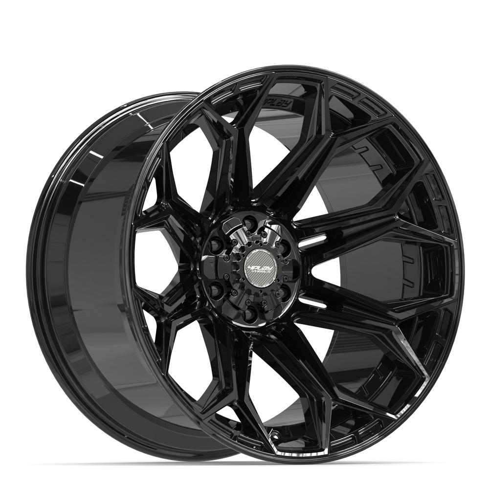 4Play 4P83 22x12 Gloss Black wheel, 6x135/6x139.7, -44mm offset