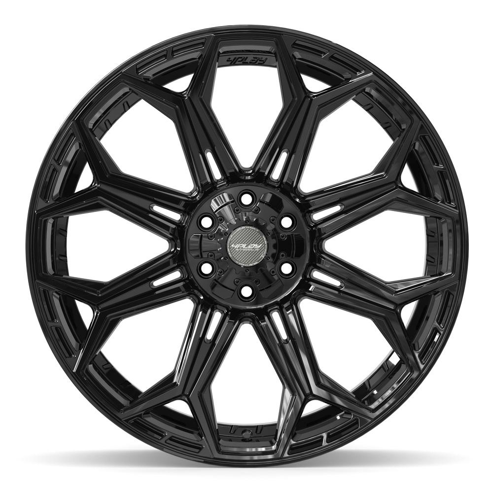 Set of 4 4Play 4P83 24x10 Gloss Black wheel, 6x135/6x139.7, +18mm offset