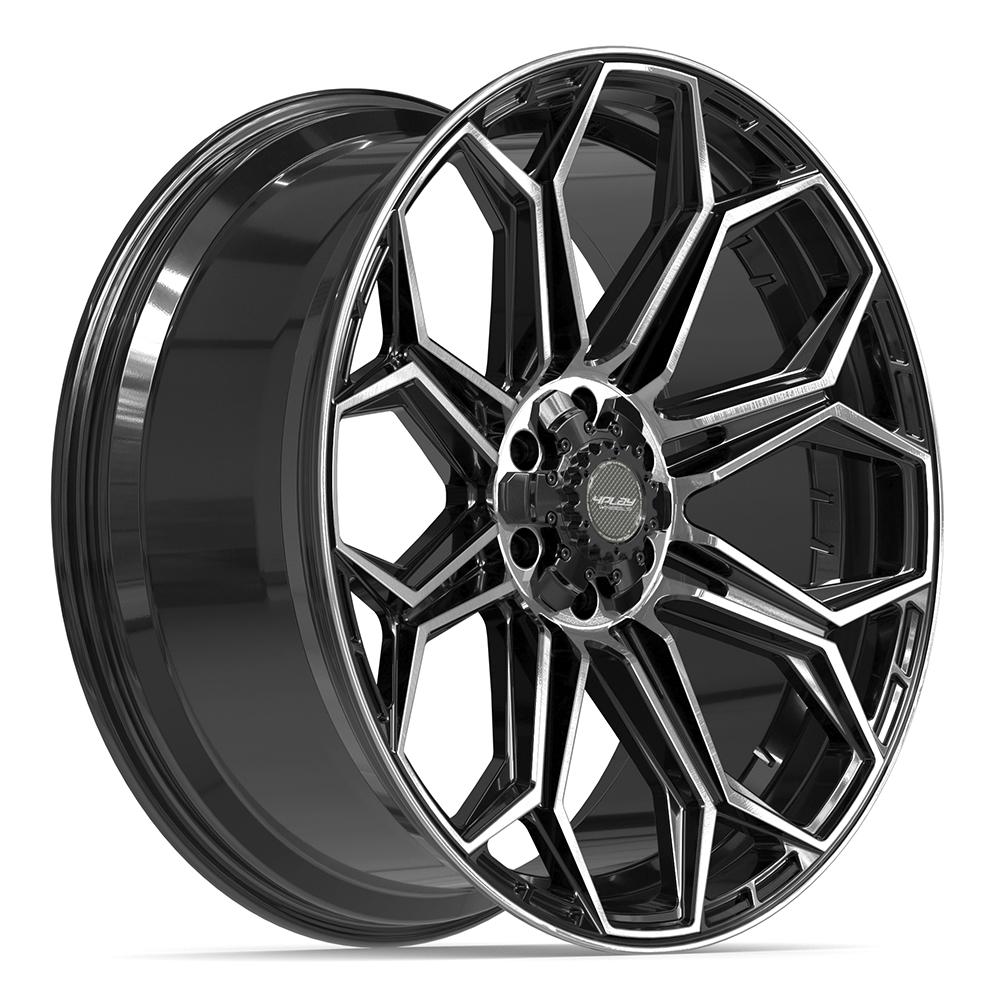 4Play 4P83 24x10 Gloss Black Brushed with Tinted Clear wheel, 6x135/6x139.7, 18mm offset