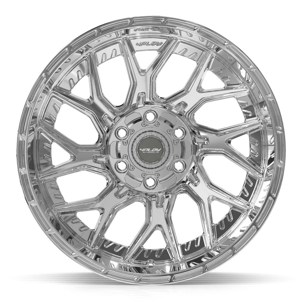 Set of 4 4Play 4PL28 20x10 Chrome wheel, 6x135/6x139.7, -18mm offset