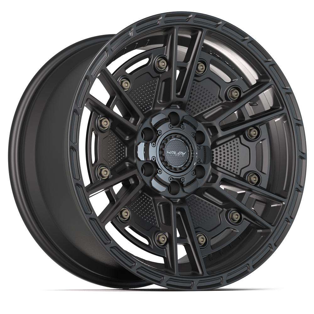 4Play 4PS01 20x9 Satin Black wheel, 6x135/6x139.7, -6mm offset