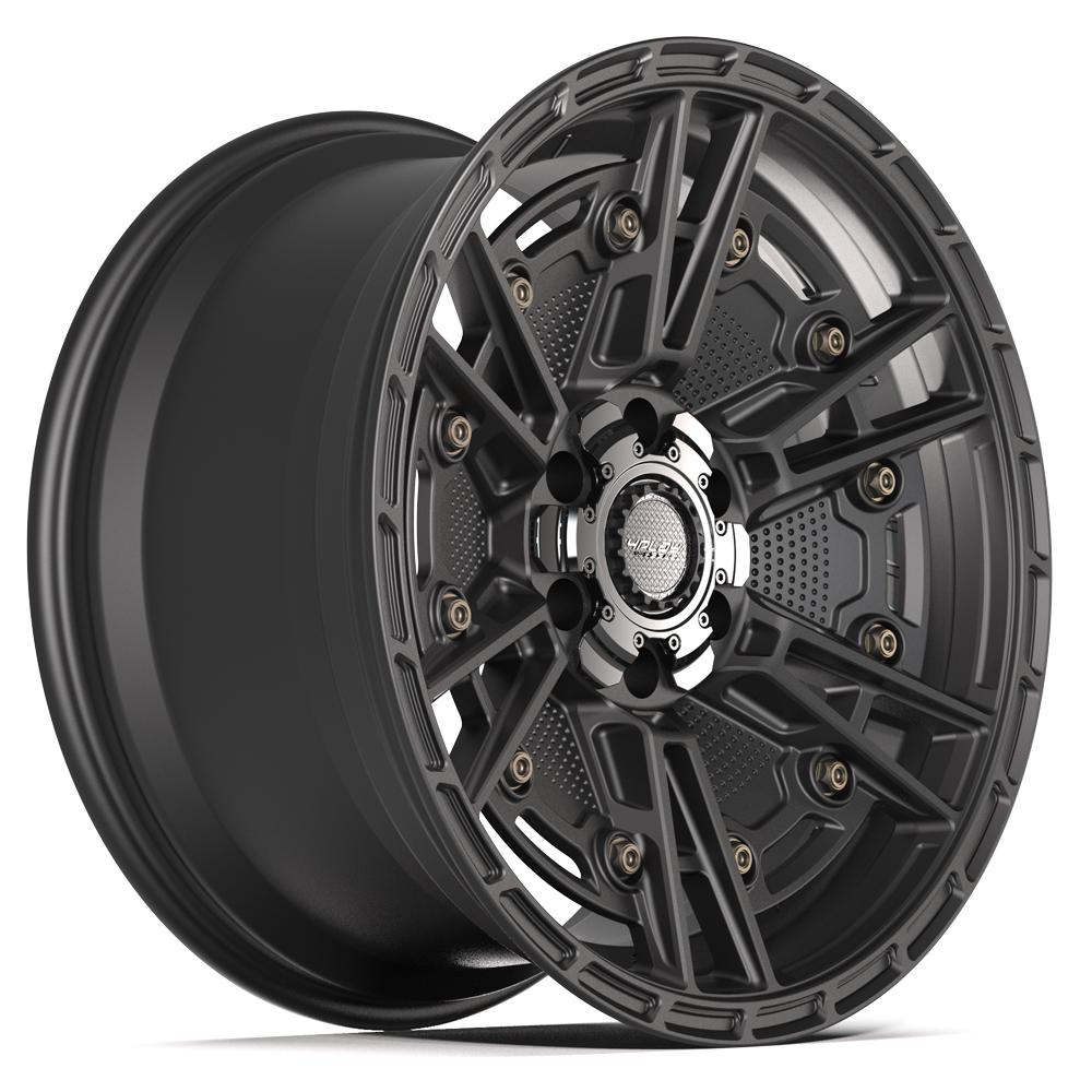 Set of 4 4Play 4PS01 20x9 Satin Black wheel, 6x135/6x139.7, -6mm offset