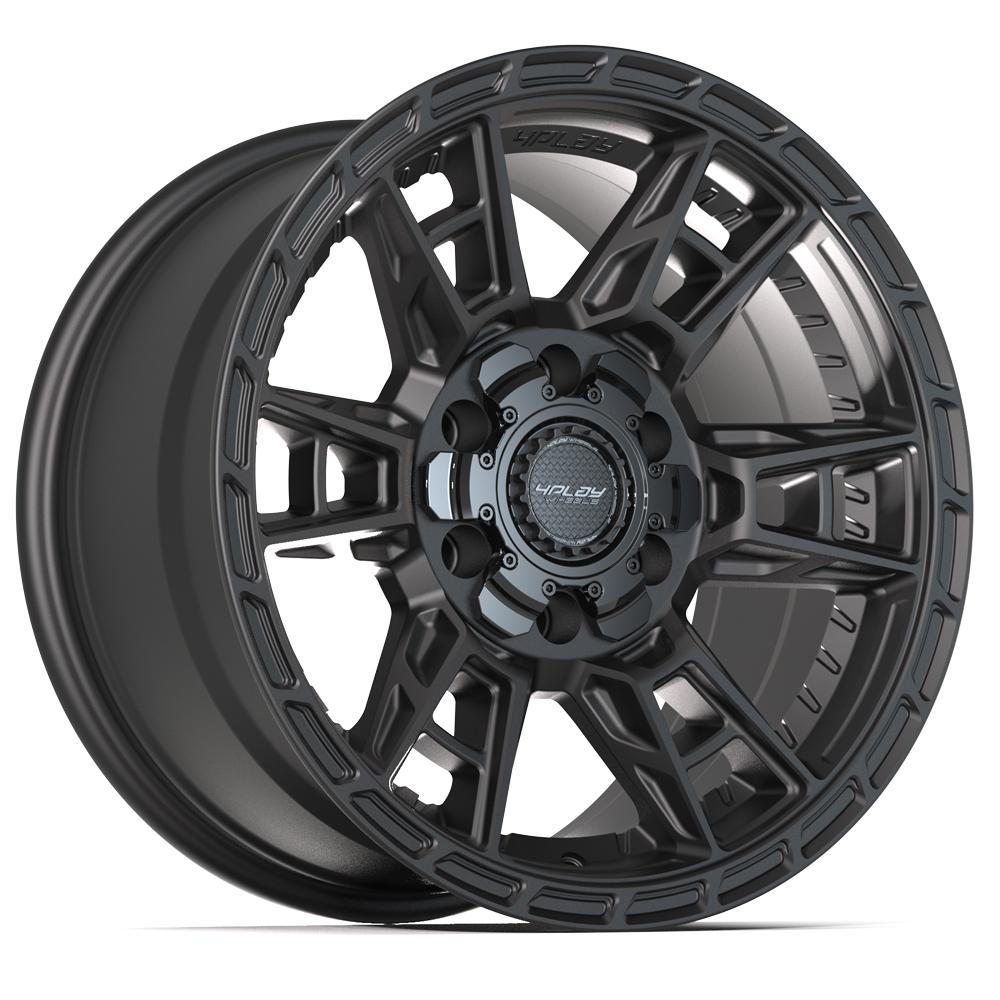 4Play 4PS20 17x9 Satin Black wheel, 6x135/6x139.7, 18mm offset