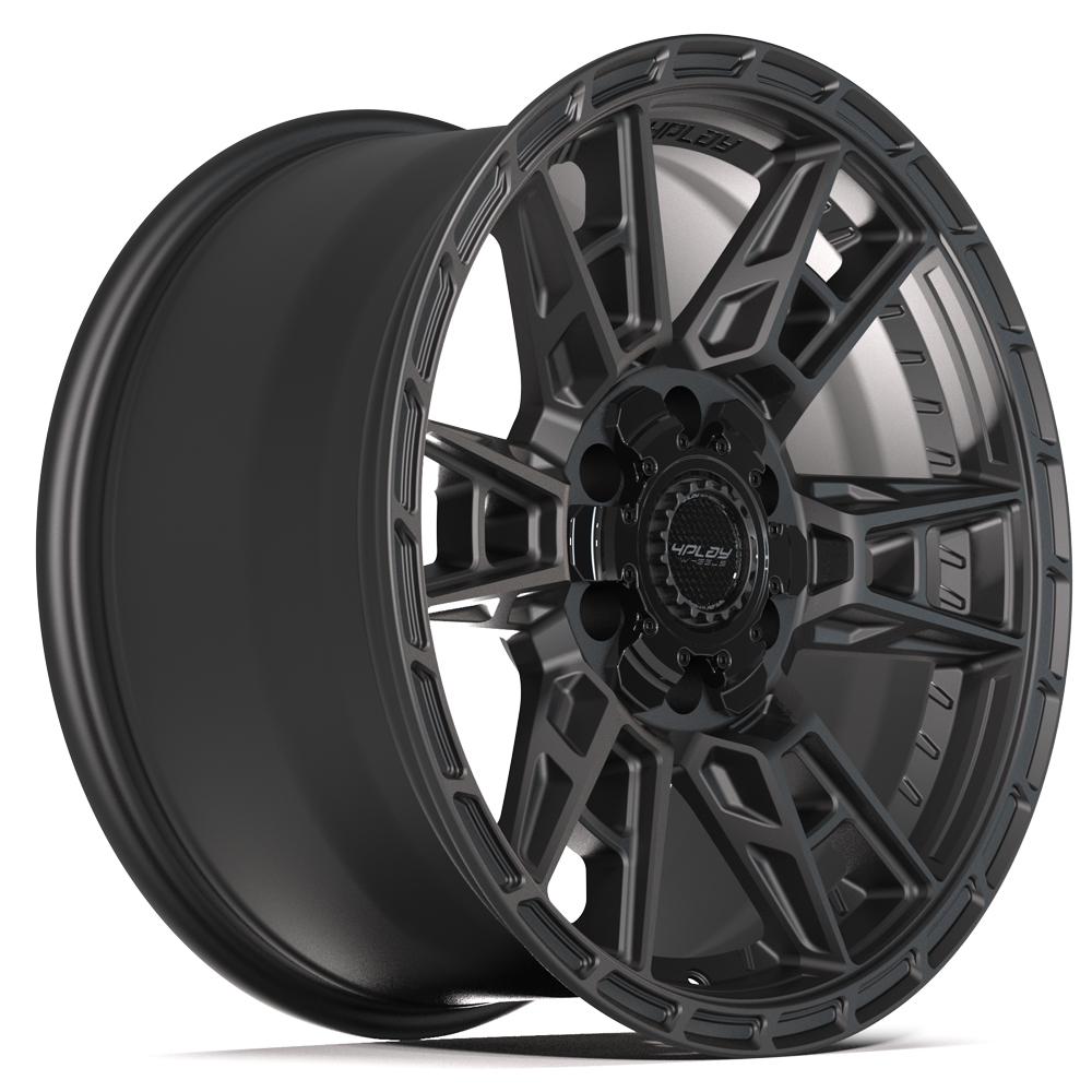 4Play 4PS20 18x9 Satin Black wheel, 6x135/6x139.7, 18mm offset