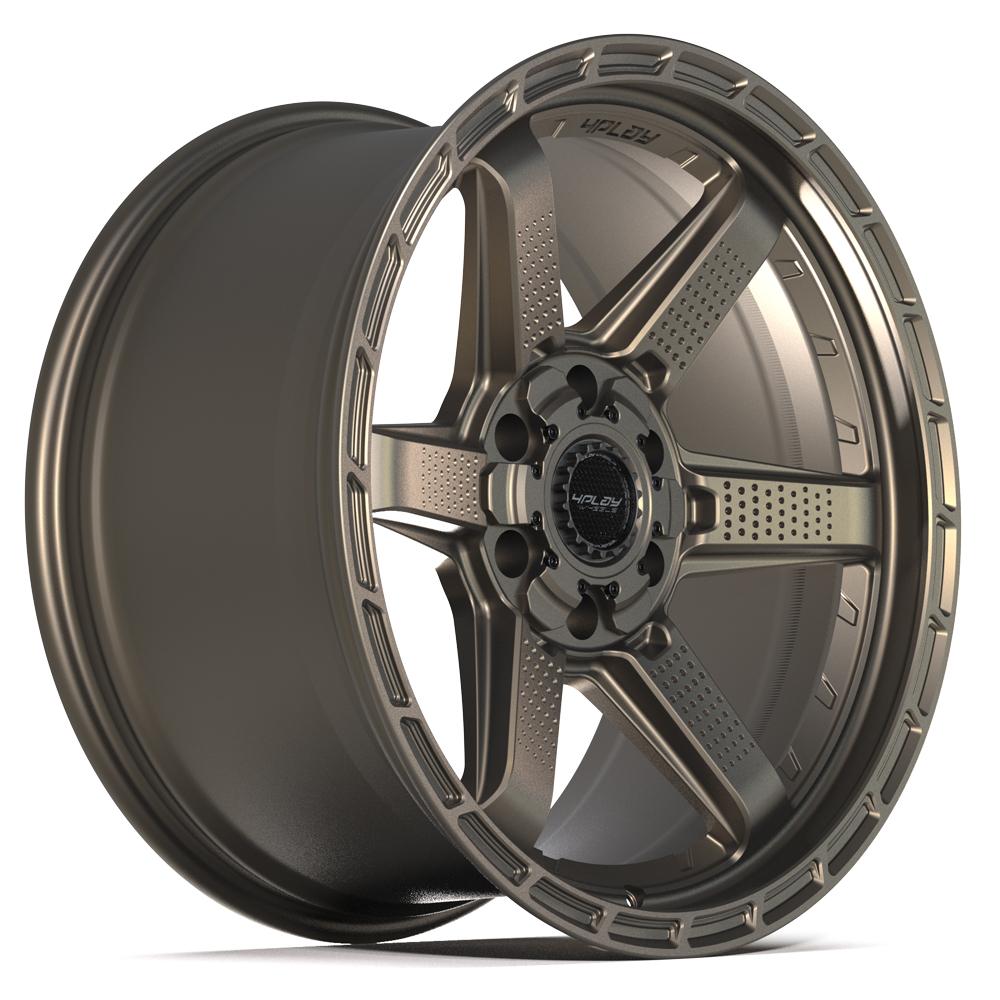 Set of 4 4Play 4PS63 20x9 Satin Bronze wheel, 6x135/6x139.7, -6mm offset