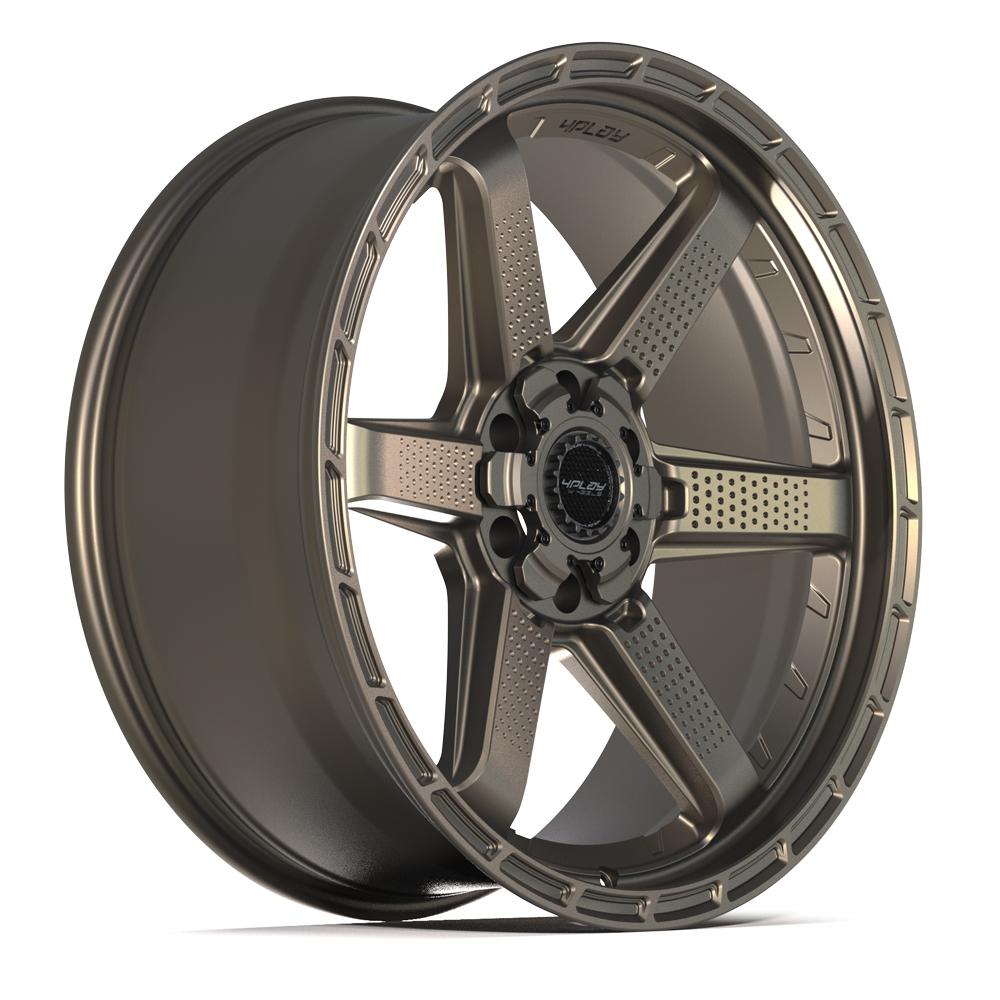 4Play 4PS63 22x9 Satin Bronze wheel, 6x135/6x139.7, -6mm offset