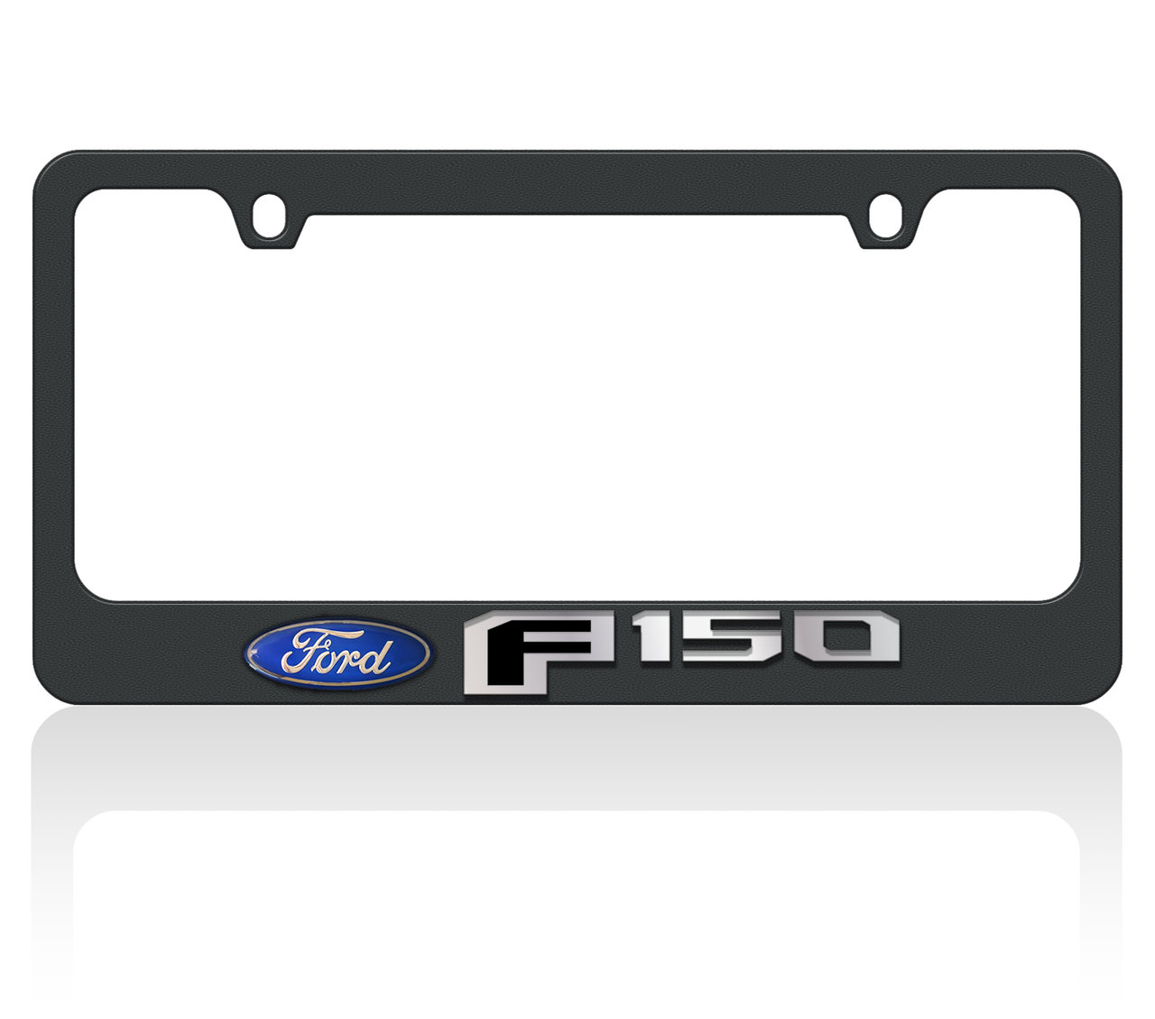 2015 Ford F-150 Black License Plate Frame