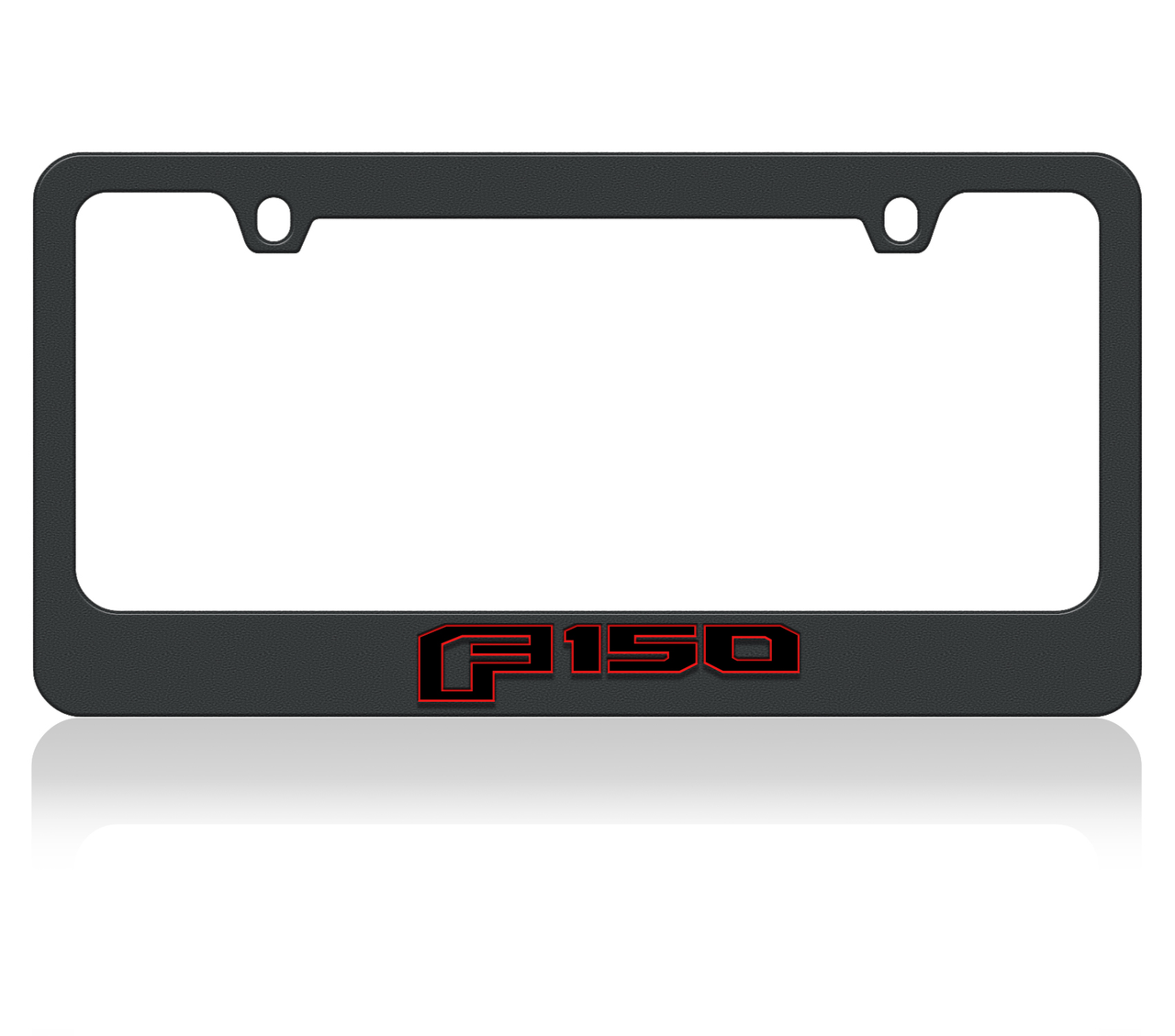2015 Ford F-150 Black License Plate Frame